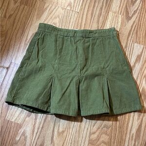 BDG Olive Green Skirt